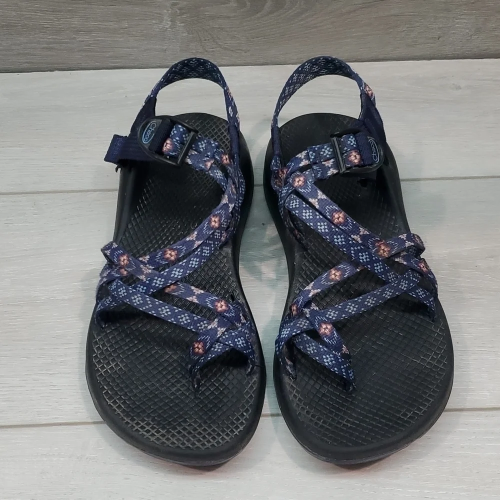 Chaco Women Z/X2 Classic Loop Toe Outdoor Wink Blue Sandals shoes s 9